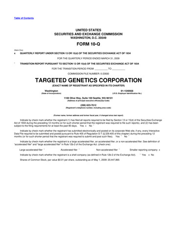 Miniature Armata Pharmaceuticals 10-Q Rapport trimestriel  