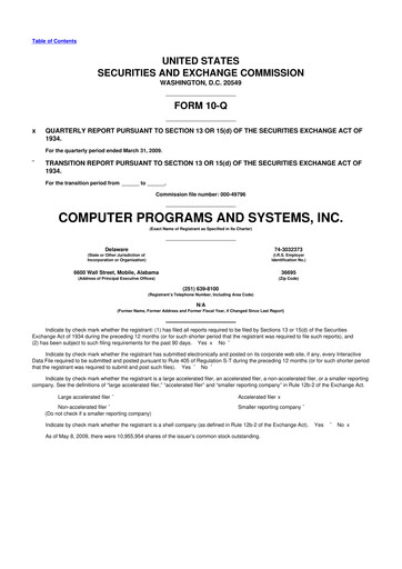 Thumbnail TruBridge 10-Q Quarterly Report FY 