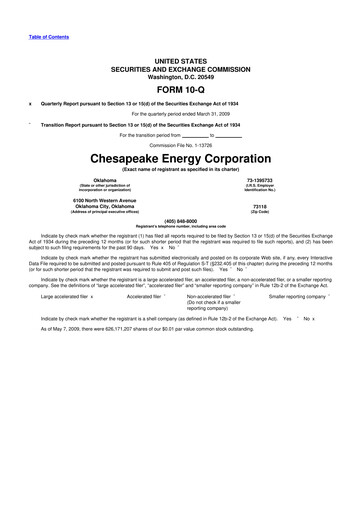 Miniature Expand Energy 10-Q Rapport trimestriel  