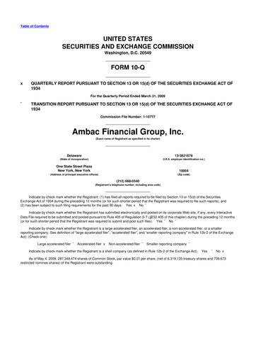 Thumbnail Octave Specialty Group 10-Q Quarterly Report FY 