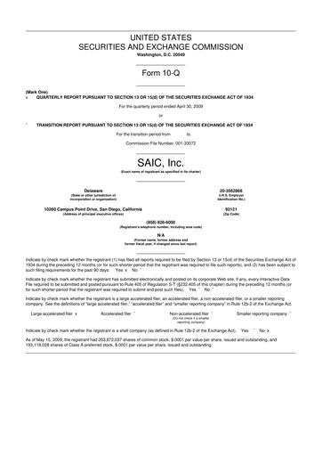 Thumbnail Leidos 10-Q Quarterly Report FY 