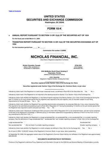 Thumbnail Old Market Capital Corporation 10-K Annual Report 