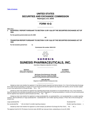 Thumbnail Viracta Therapeutics 10-Q Quarterly Report FY 