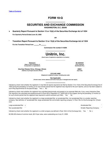 Vorschaubild Kemper 10-Q Quartalsbericht  