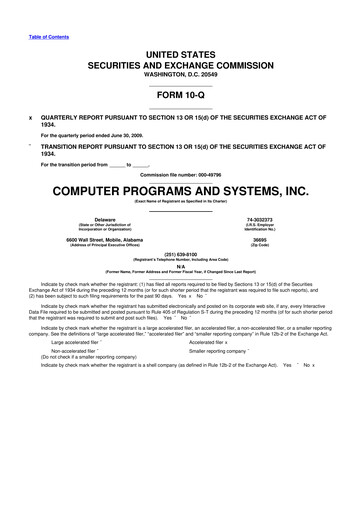 Thumbnail TruBridge 10-Q Quarterly Report FY 