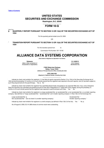 Thumbnail Bread Financial 10-Q Quarterly Report FY 