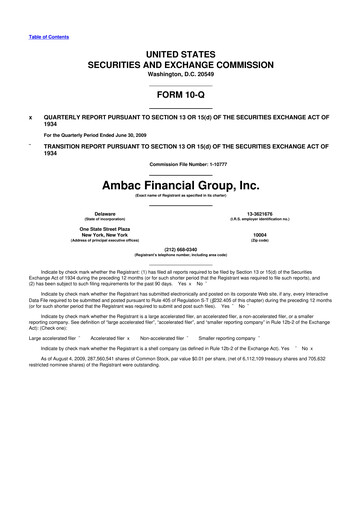Thumbnail Octave Specialty Group 10-Q Quarterly Report FY 