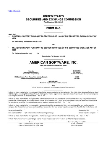 Thumbnail Logility Supply Chain Solutions 10-Q Quarterly Report FY 