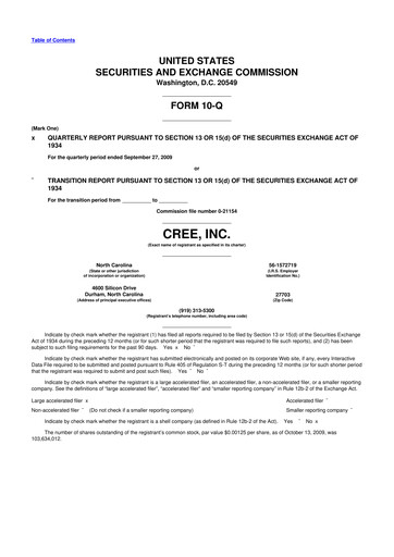 Thumbnail Wolfspeed 10-Q Quarterly Report FY 