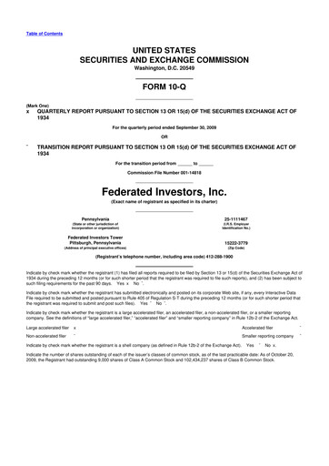 Thumbnail Federated Hermes
 10-Q Quarterly Report FY 