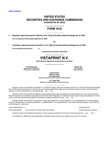 Thumbnail Cimpress 10-Q Quarterly Report FY 