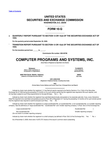 Thumbnail TruBridge 10-Q Quarterly Report FY 