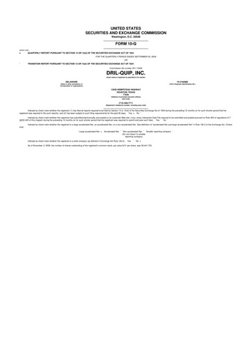 Vorschaubild Innovex International 10-Q Quartalsbericht  