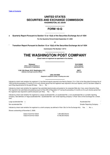 Thumbnail Graham Holdings 10-Q Quarterly Report FY 