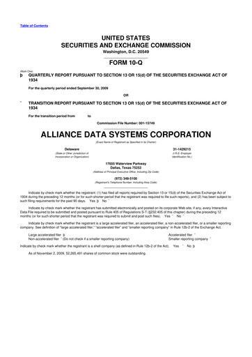 Thumbnail Bread Financial 10-Q Quarterly Report FY 