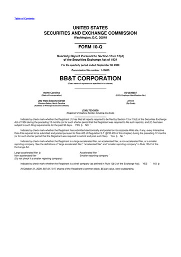 Vorschaubild Truist Financial Corporation 10-Q Quartalsbericht  