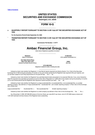 Thumbnail Octave Specialty Group 10-Q Quarterly Report FY 