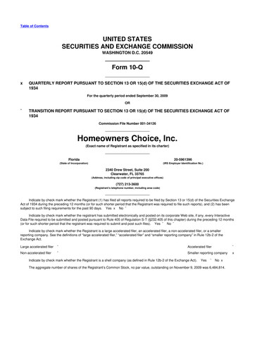 Thumbnail HCI Group
 10-Q Quarterly Report FY 