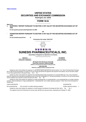 Thumbnail Viracta Therapeutics 10-Q Quarterly Report FY 