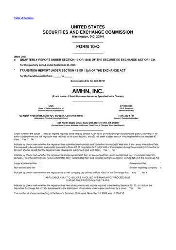 Thumbnail TherapeuticsMD 10-Q Quarterly Report FY 