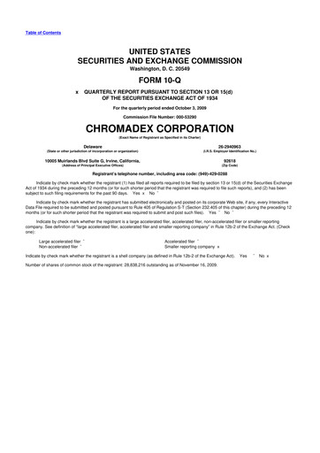 Thumbnail Niagen Bioscience 10-Q Quarterly Report FY 