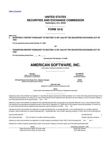 Thumbnail Logility Supply Chain Solutions 10-Q Quarterly Report FY 