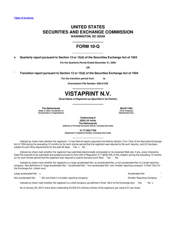 Thumbnail Cimpress 10-Q Quarterly Report FY 