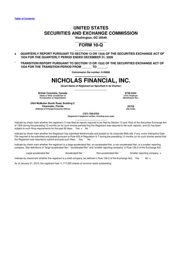 Thumbnail Old Market Capital Corporation 10-Q Quarterly Report FY 