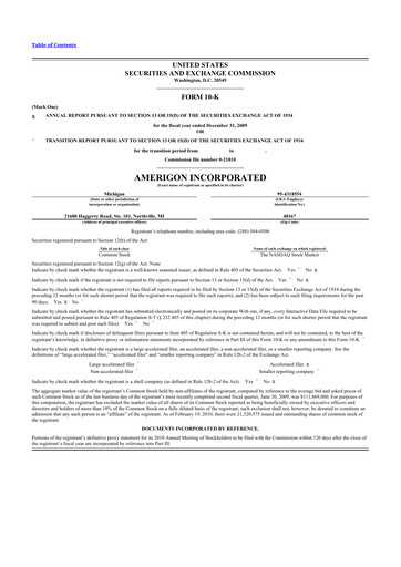 Thumbnail Gentherm 10-K Annual Report 