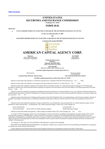 Thumbnail AGNC Investment 10-K Annual Report 