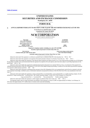 Vorschaubild NCR Voyix Corporation 10-K Jahresbericht 