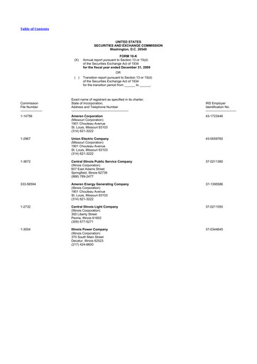 Thumbnail Ameren
 10-K Annual Report 