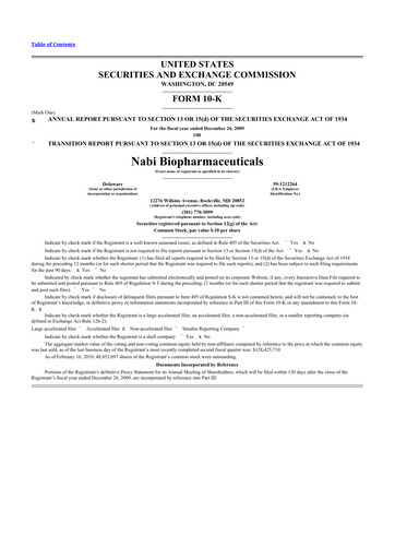 Thumbnail Vaxart 10-K Annual Report 