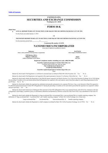 Thumbnail Onto Innovation 10-K Annual Report 