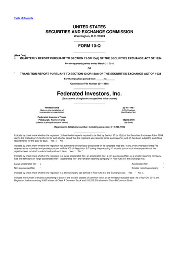 Thumbnail Federated Hermes
 10-Q Quarterly Report FY 