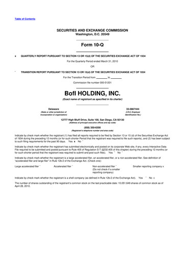 Thumbnail Axos Financial
 10-Q Quarterly Report FY 