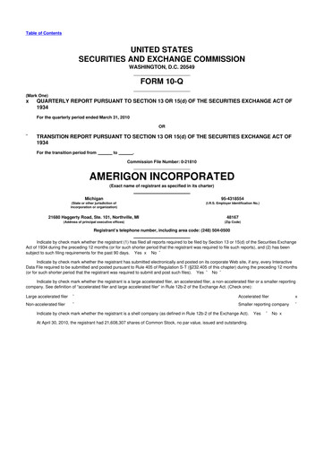 Vorschaubild Gentherm 10-Q Quartalsbericht  