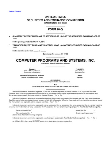 Thumbnail TruBridge 10-Q Quarterly Report FY 