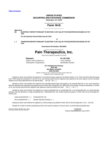 Thumbnail Cassava Sciences
 10-Q Quarterly Report FY 