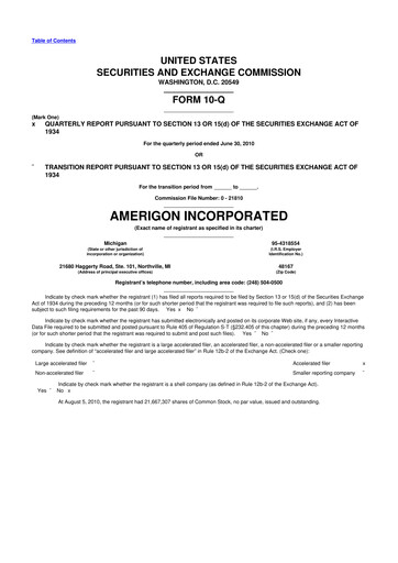 Vorschaubild Gentherm 10-Q Quartalsbericht  