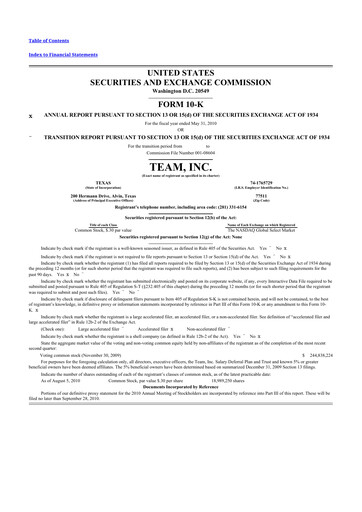 Thumbnail Team Inc 10-K Annual Report 