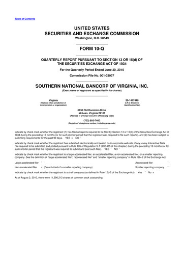 Vorschaubild Primis Financial 10-Q Quartalsbericht  