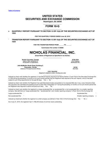 Thumbnail Old Market Capital Corporation 10-Q Quarterly Report FY 