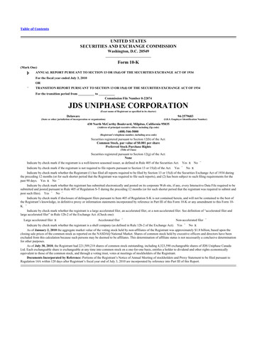 Thumbnail VIAVI Solutions
 10-K Annual Report 