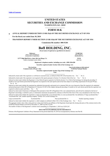 Thumbnail Axos Financial
 10-K Annual Report 