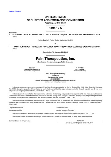 Thumbnail Cassava Sciences
 10-Q Quarterly Report FY 