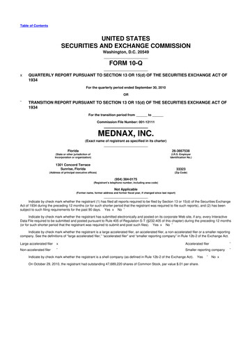 Thumbnail Pediatrix Medical Group 10-Q Quarterly Report FY2010 