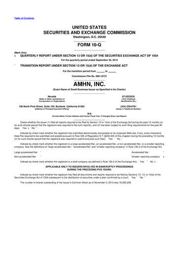 Thumbnail TherapeuticsMD 10-Q Quarterly Report FY 