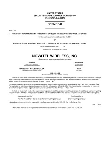 Vorschaubild Inseego 10-Q Quartalsbericht  