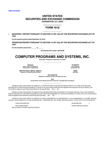 Thumbnail TruBridge 10-Q Quarterly Report FY 
